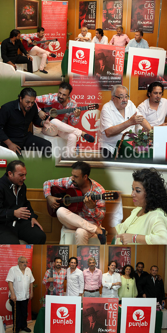 Presentación del Primer Festival Flamenco en Castellón
