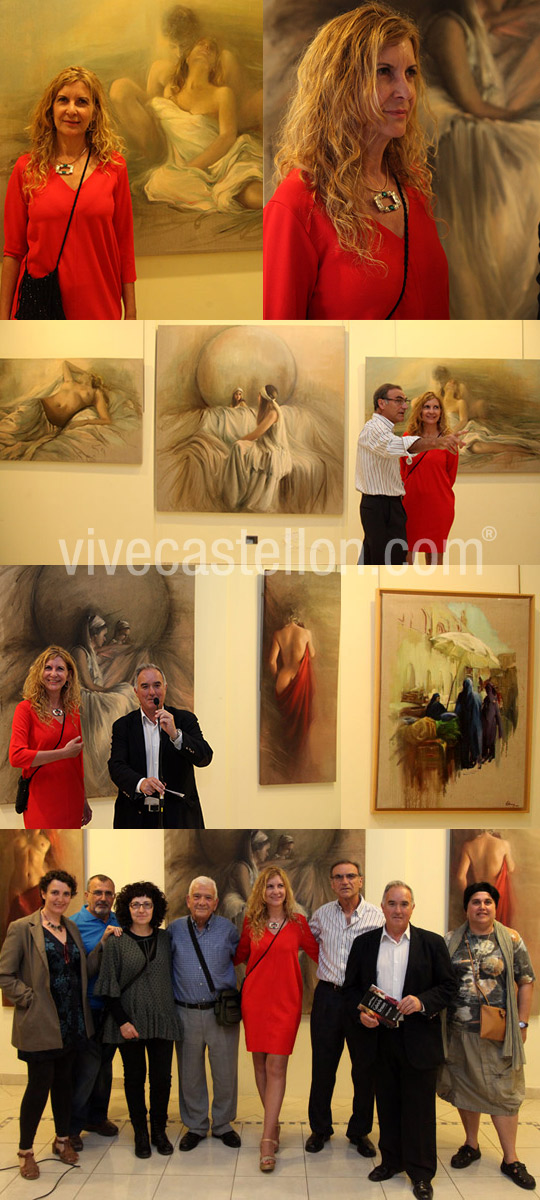 Inauguración de la exposición de Gabriela Alemany Inauguración de la exposición de Gabriela Alemany