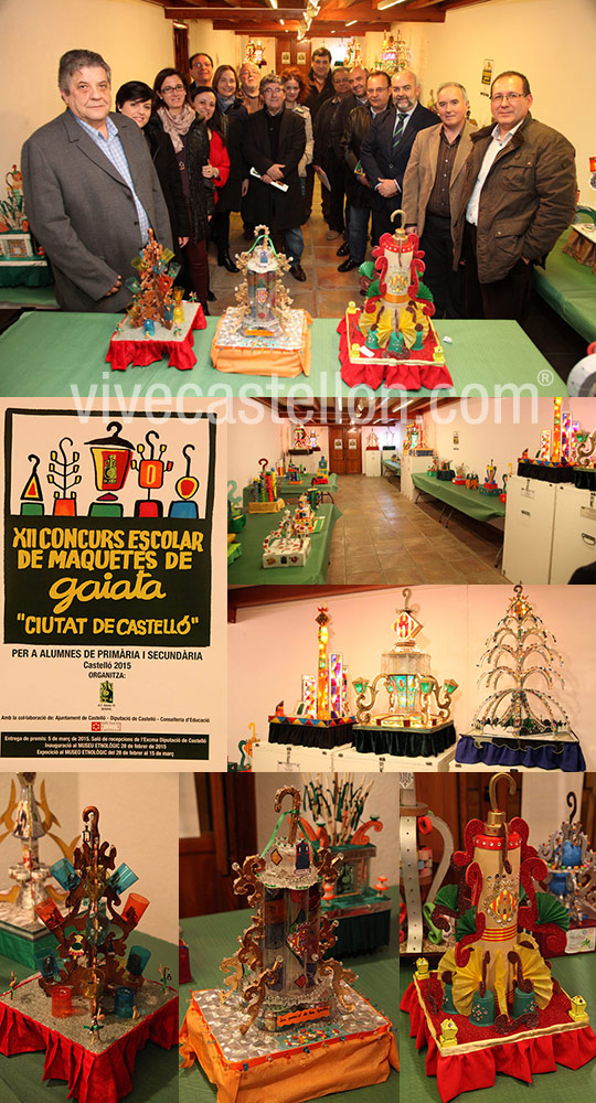 Jurado del concurso escolar de maquetas de gaiata Jurado del concurso escolar de maquetas de gaiata
