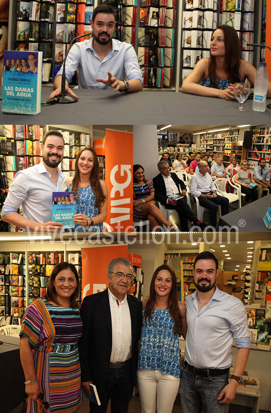 Presentación del libro Las damas del agua de Andrés Corpas