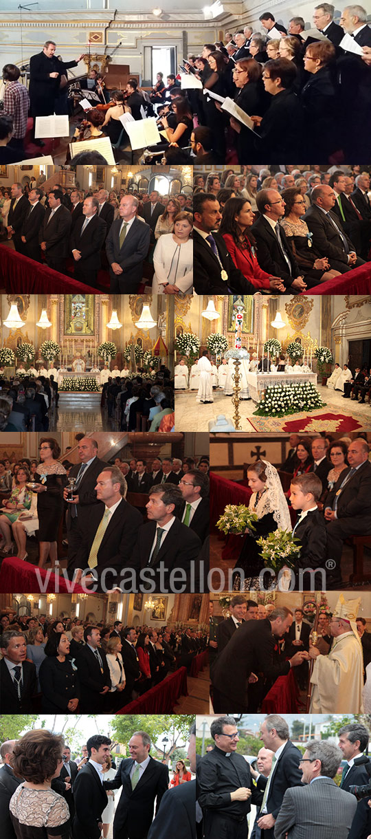 Celebración de la Solemne Misa Pontifical en la Basílica del Lledó de Castellón Celebración de la Solemne Misa Pontifical en la Basílica del Lledó de Castellón