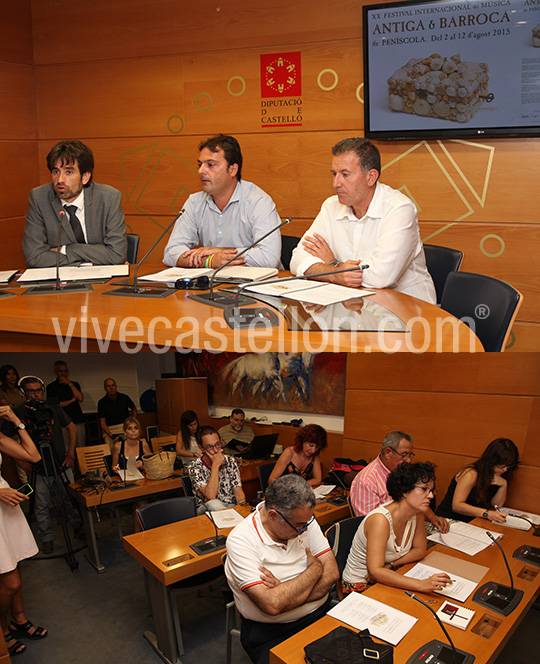Presentación del XX Festival Internacional de Música Antigua y Barroca de Peñíscola