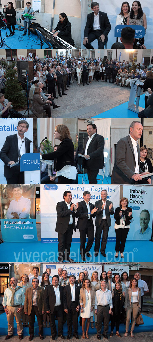 Inicio de la campaña electoral del Partido Popular de Castellón