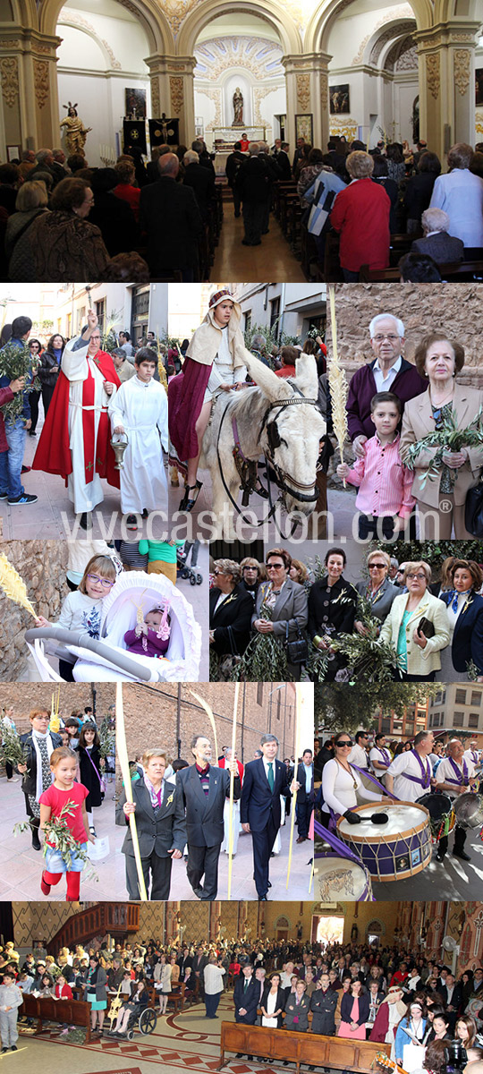 Procesiones del Domingo de Ramos en Castellón