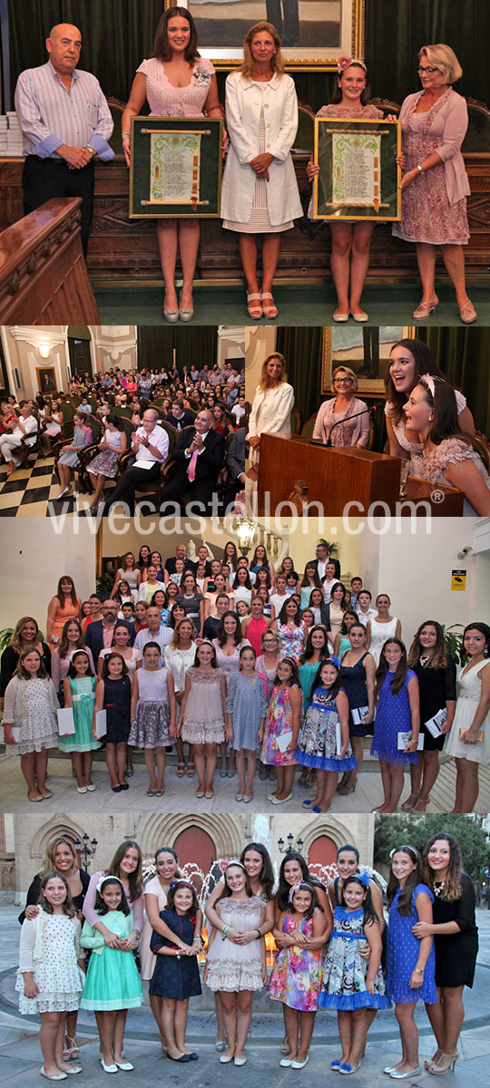 Castellón despide a las reinas, damas y madrinas de la Magdalena 2015