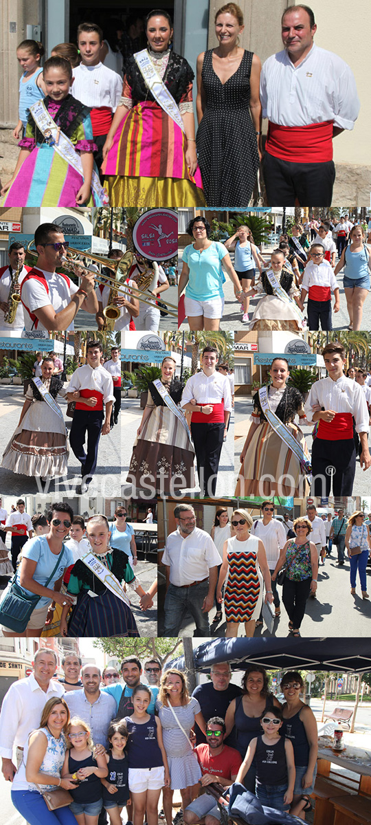 Recepción de las reinas en la tenencia de alcaldía del Grao de Castellón Recepción de las reinas en la tenencia de alcaldía del Grao de Castellón
