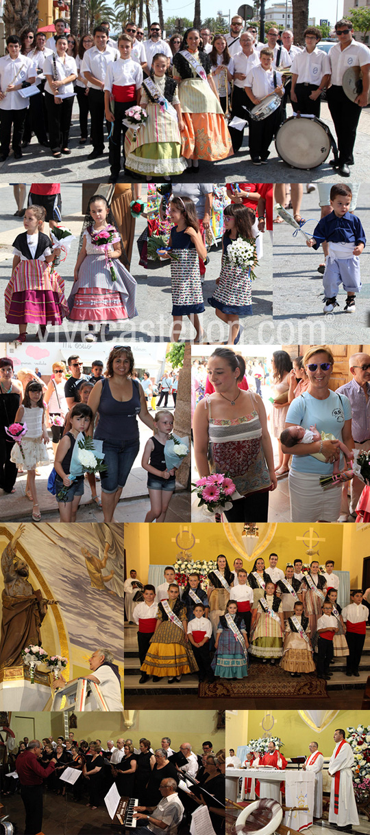 Ofrenda de flores Sant Pere Grao de Castellón Ofrenda de flores Sant Pere Grao de Castellón