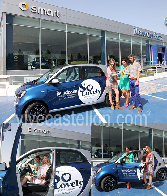 El equipo de So Lovely Pop uP recoge el Smart So Lovely El equipo de So Lovely Pop uP recoge el Smart So Lovely