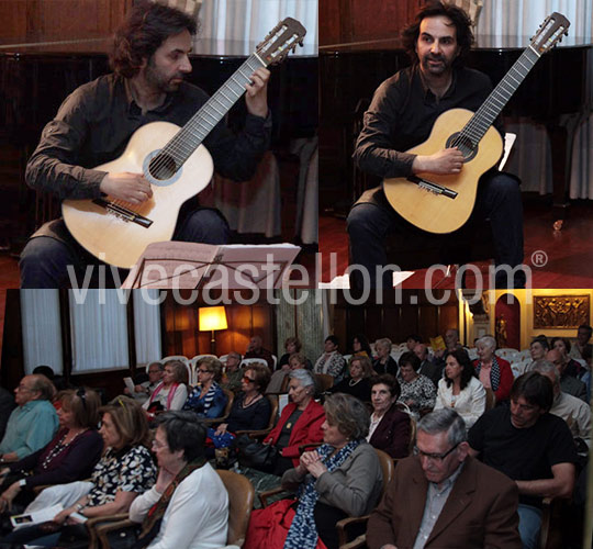 Concierto del guitarrista Spiros Kaniaris en el Real Casino Antiguo de Castellón Concierto del guitarrista Spiros Kaniaris en el Real Casino Antiguo de Castellón