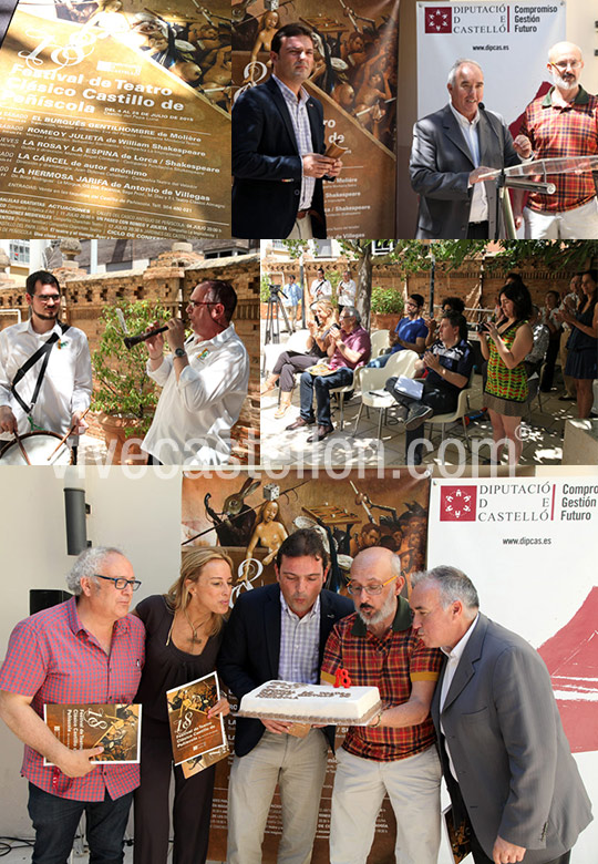 Presentación del XVIII Festival de Teatro Clásico de Peñíscola Presentación del XVIII Festival de Teatro Clásico de Peñíscola