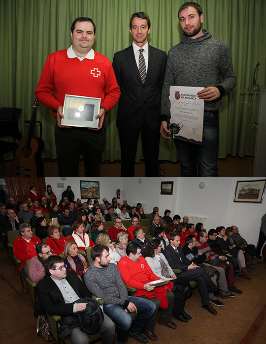 Vilafranca entrega la "Medalla de la Vila" a Cruz Roja