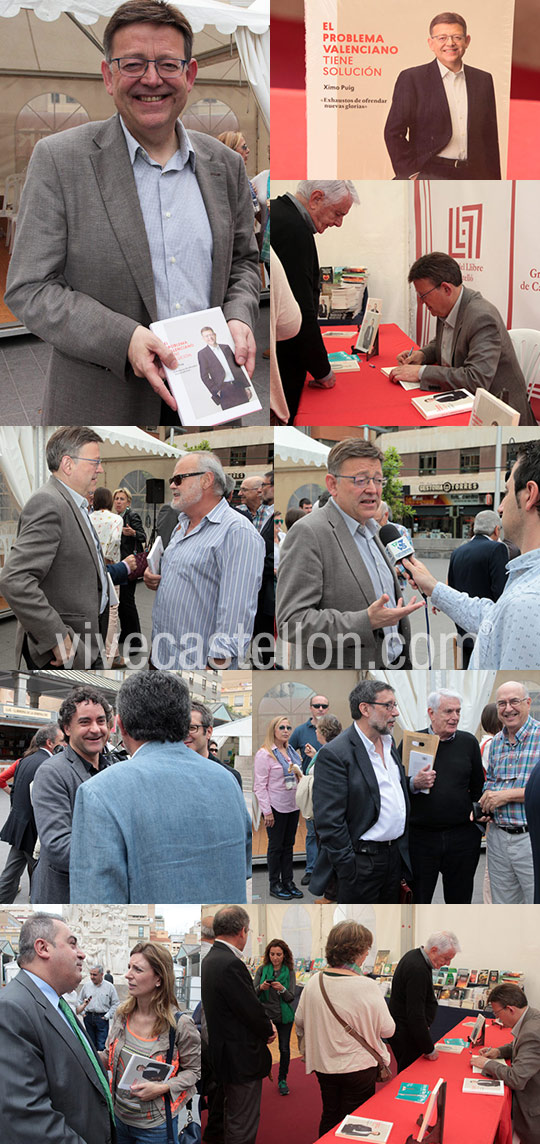 Presentación del libro “El problema valenciano tiene solución” de Ximo Puig Presentación del libro “El problema valenciano tiene solución” de Ximo Puig