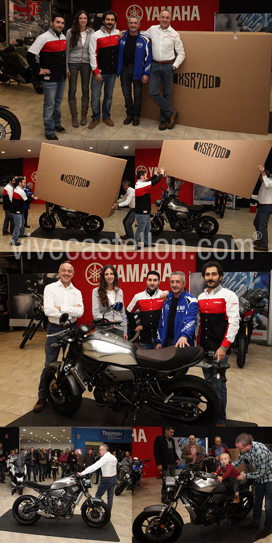 Presentación en Castellón de la nueva Yamaha XSR 700 Presentación en Castellón de la nueva Yamaha XSR 700