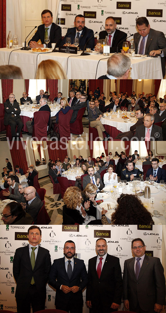 José Benlloch en el ciclo "Desayunos con..." del Real Casino Antiguo de Castellón José Benlloch en el ciclo "Desayunos con..." del Real Casino Antiguo de Castellón