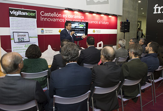 Diputación de Castellón presenta en Cevisama Vigilancer Diputación de Castellón presenta en Cevisama Vigilancer