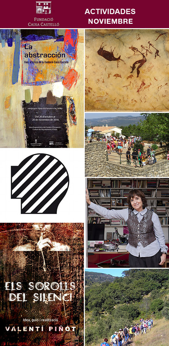 Fundación Caja Castellón: actividades noviembre