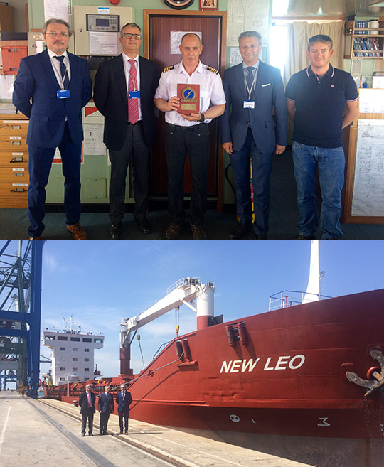 El puerto de Castellón  inaugura hoy una ruta regular de contenedores con Argelia