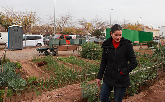 Mejoras en huertos urbanos de Castellón