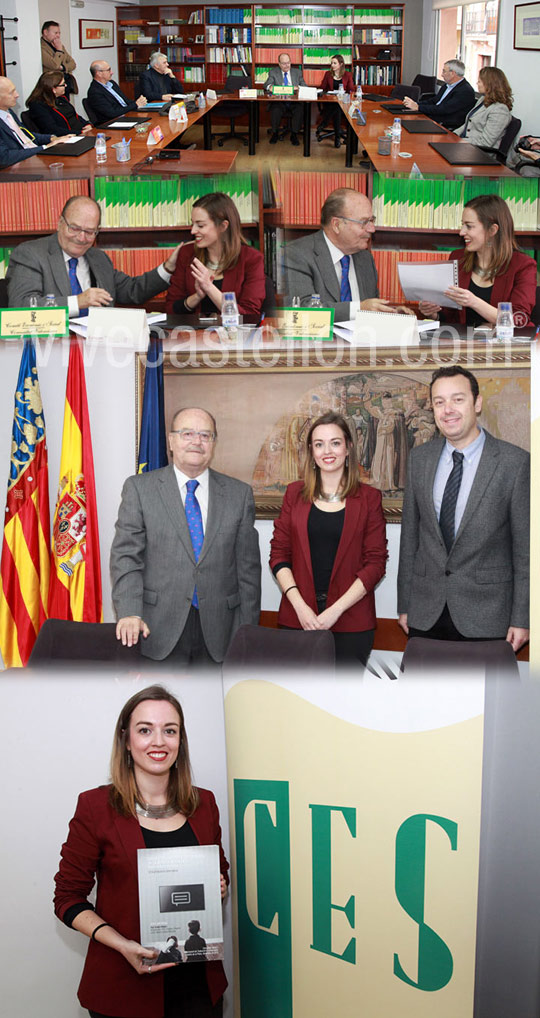 Ana Tamayo gana el premio del CES-CV para tesis doctorales Ana Tamayo gana el premio del CES-CV para tesis doctorales