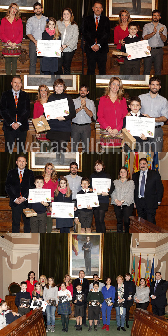 Entrega de premios del concurso escolar de redacción Colla Bacalao Entrega de premios del concurso escolar de redacción Colla Bacalao
