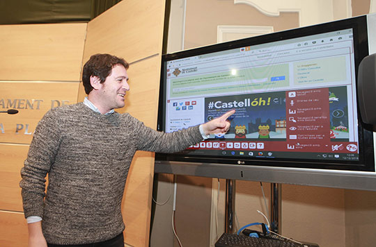 La web del ayuntamiento de Castellón, accesible para personas con discapacidad