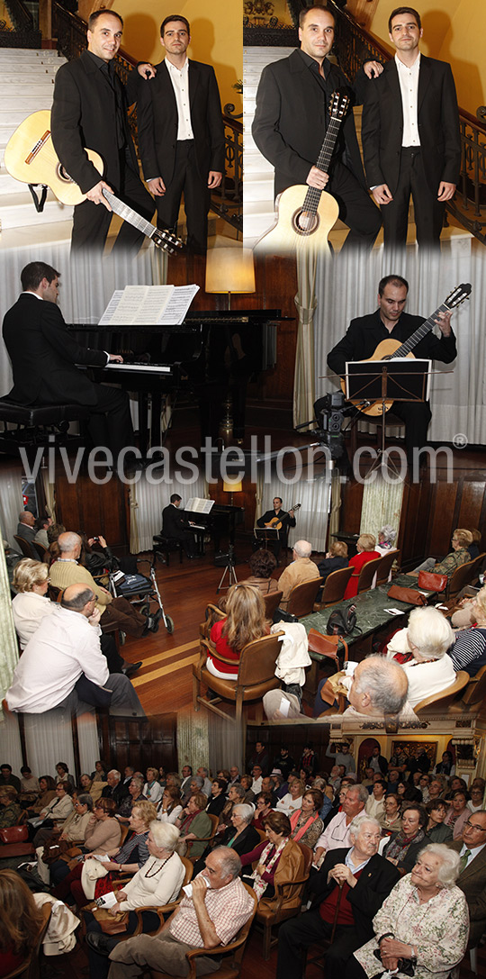 Concierto de Álvaro Rodríguez y José Beltrán en Castellón Concierto de Álvaro Rodríguez y José Beltrán en Castellón