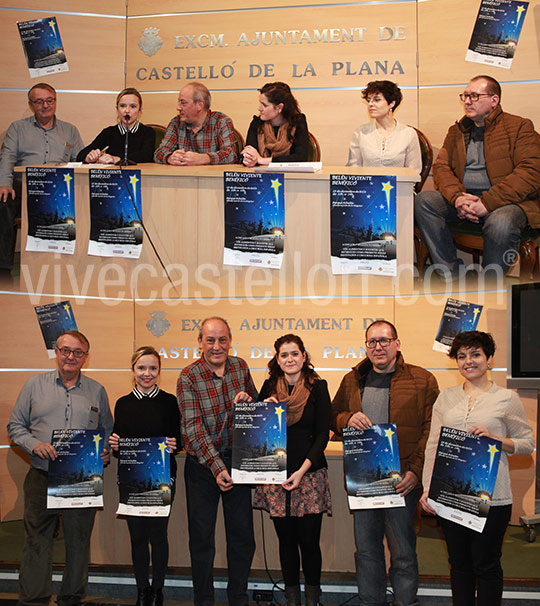 I Belén viviente benéfico el 18 de diciembre en Castellón