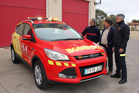 Cinco nuevos vehículos para el Consorcio Provincial de Bomberos de Castellón