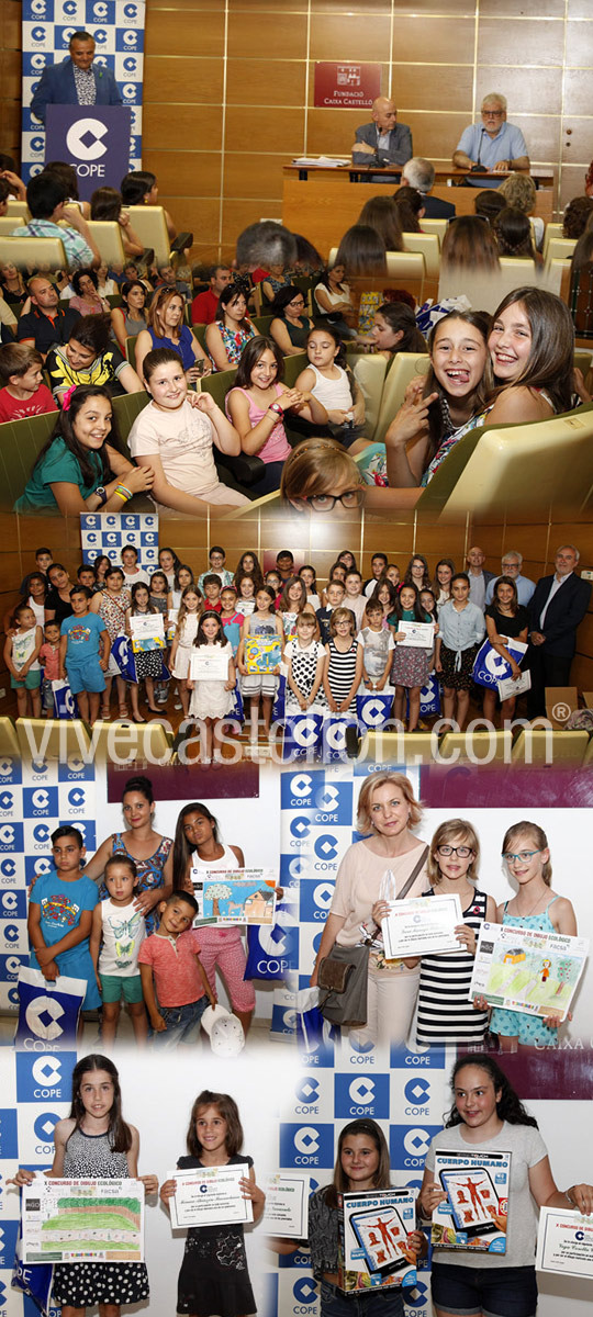 Entrega de premios del X Concurso Infantil de Dibujo Ecológico de COPE Castellón Entrega de premios del X Concurso Infantil de Dibujo Ecológico de COPE Castellón