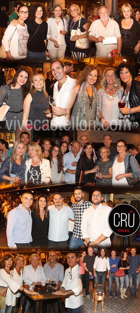 Inauguracion de Crû Vinatería, nuevo local en Castellón Inauguracion de Crû Vinatería, nuevo local en Castellón
