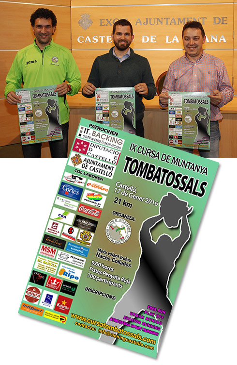 Presentación de la IX Cursa Muntanya Tombatossals Presentación de la IX Cursa Muntanya Tombatossals