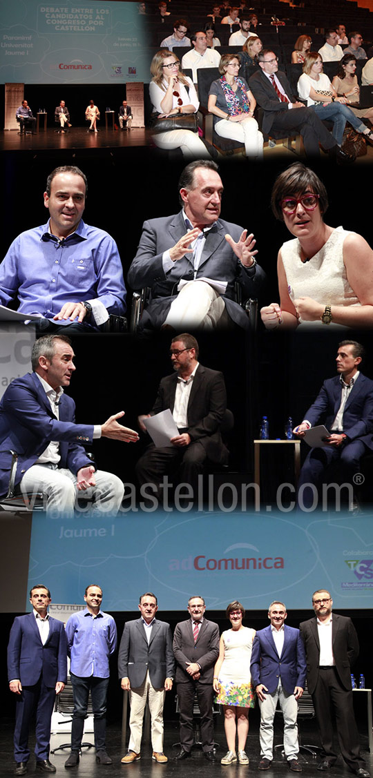 Debate entre los candidatos al Congreso de los Diputados por Castellón