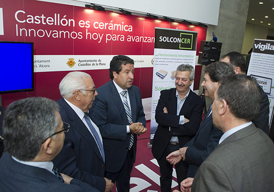 Presentación en Cevisama de Solconcer, herramienta desarrollada por la Diputación y el ITC Presentación en Cevisama de Solconcer, herramienta desarrollada por la Diputación y el ITC