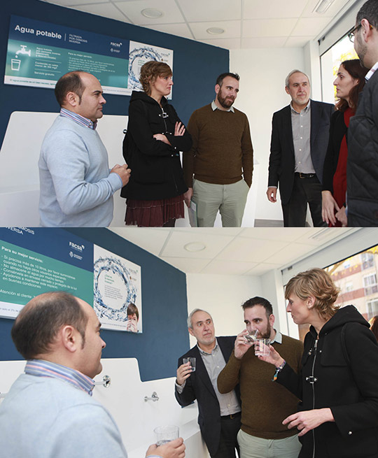 Nueva fuente pública de agua tratada por ósmosis inversa en el Raval Universitari