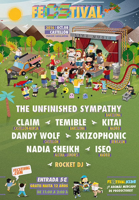 Cartel y detalles de feCStival 2016