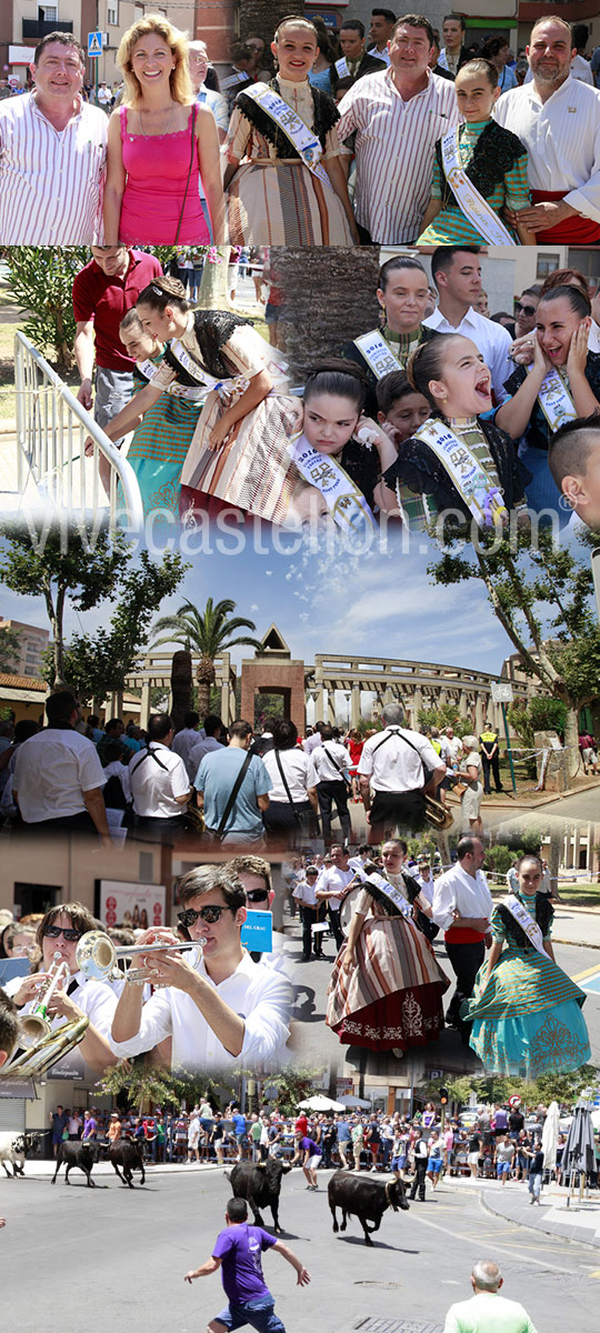 Mascletá iniciadora de la LXIV fiestas de San Pedro del Grao de Castellón