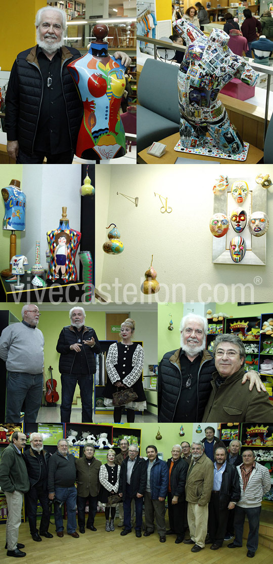 Exposición de pintura sobre objetos de Víctor Manuel García Castillo Exposición de pintura sobre objetos de Víctor Manuel García Castillo