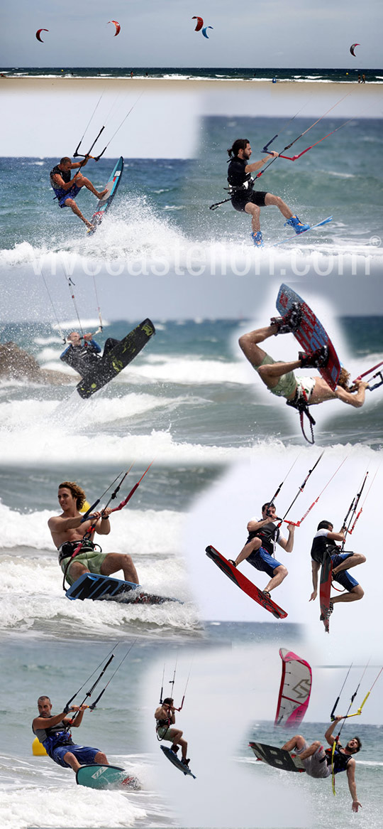 Kitesurf en las playas de Castellón Kitesurf en las playas de Castellón