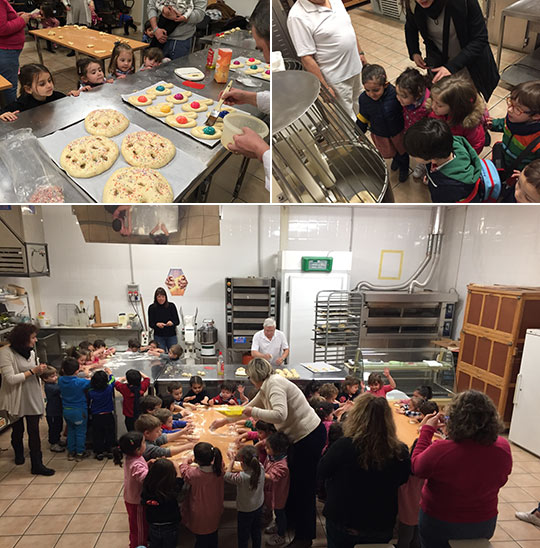 Más de 200 escolares aprenden la tradición de la mona con Apancas Más de 200 escolares aprenden la tradición de la mona con Apancas
