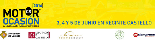 Motorocasión Castellón, feria provincial del vehículo de ocasión 2016