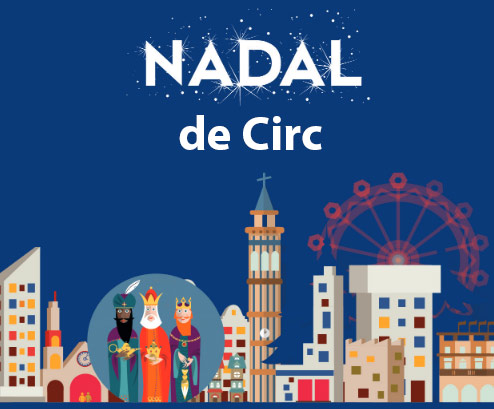Nadal de Circ en el parque Ribalta de Castellón