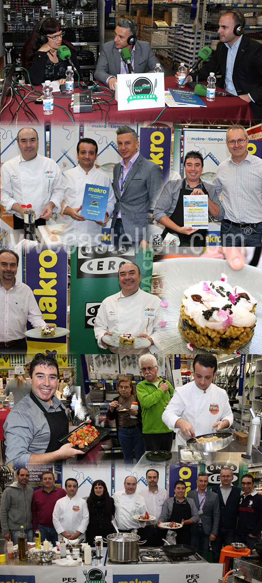 Onda Cero Castellón organiza en Makro el primer Show Cooking Onda Cero Castellón organiza en Makro el primer Show Cooking