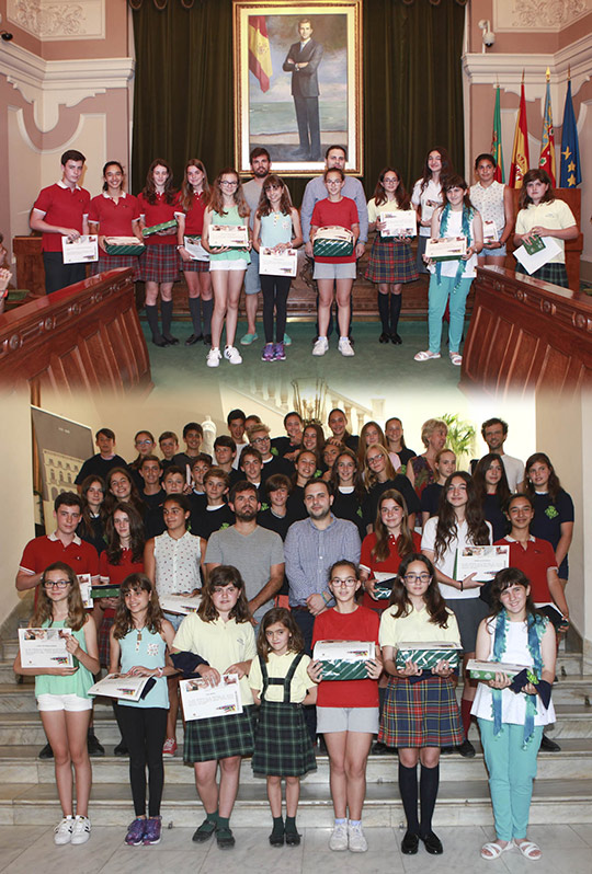 Premios del concurso escolar 'Otro mundo es posible'