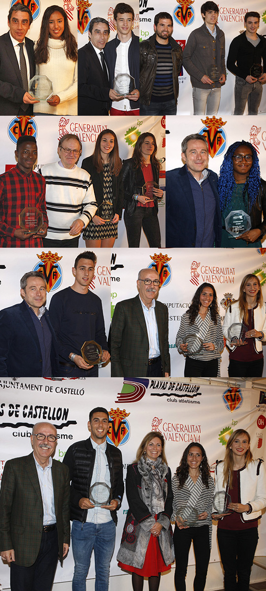 El CA Playas de Castellón premia a sus deportistas El CA Playas de Castellón premia a sus deportistas