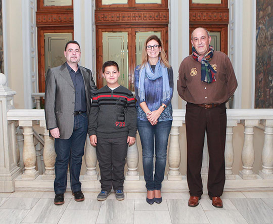Santiago López y Hugo Sánchez, pregoneros de la Magdalena 2016 Santiago López y Hugo Sánchez, pregoneros de la Magdalena 2016