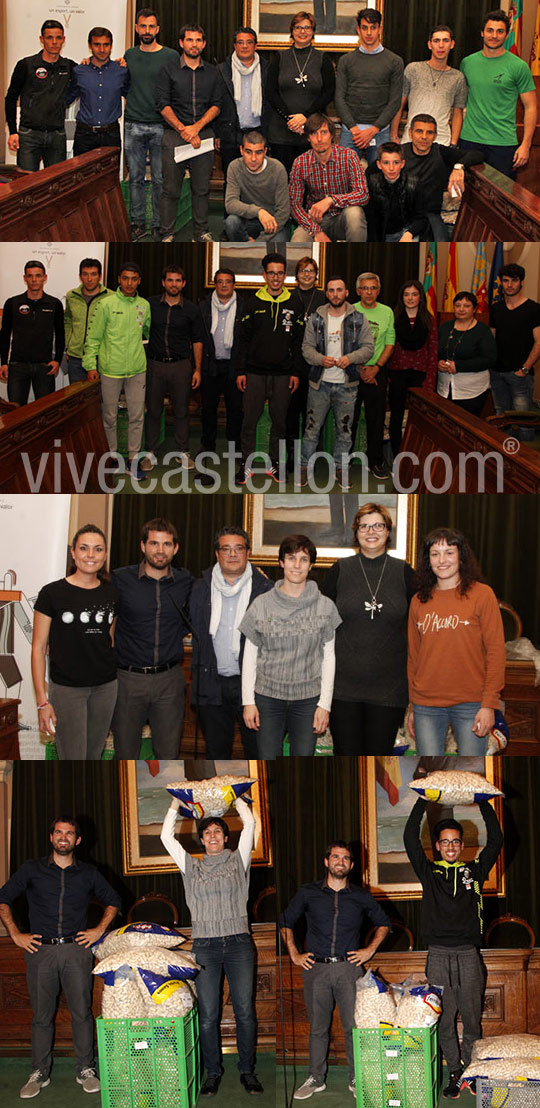 Entrega de premios de la I cronoescalada al Fadrí Entrega de premios de la I cronoescalada al Fadrí