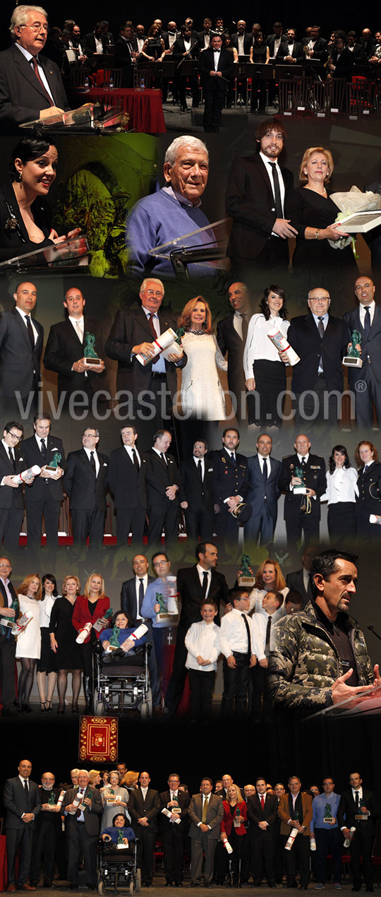 Gala de entrega de los IX Premios 9 de marzo en Castellón