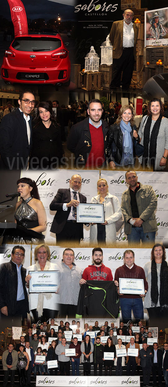 Premios de la ruta de tapas Sabores Castellón Premios de la ruta de tapas Sabores Castellón