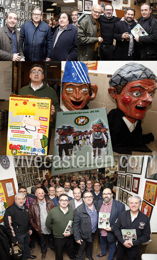 Presentación del Llibret de festes de la Colla del Rei Barbut Presentación del Llibret de festes de la Colla del Rei Barbut
