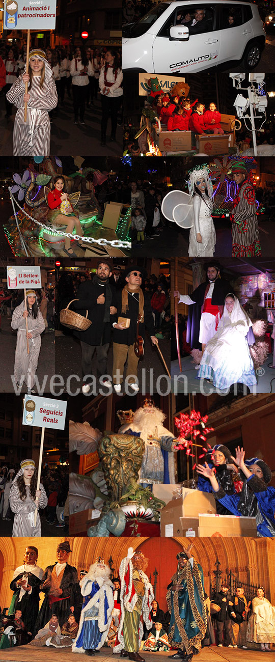 Cabalgata de los Reyes Magos en Castellón